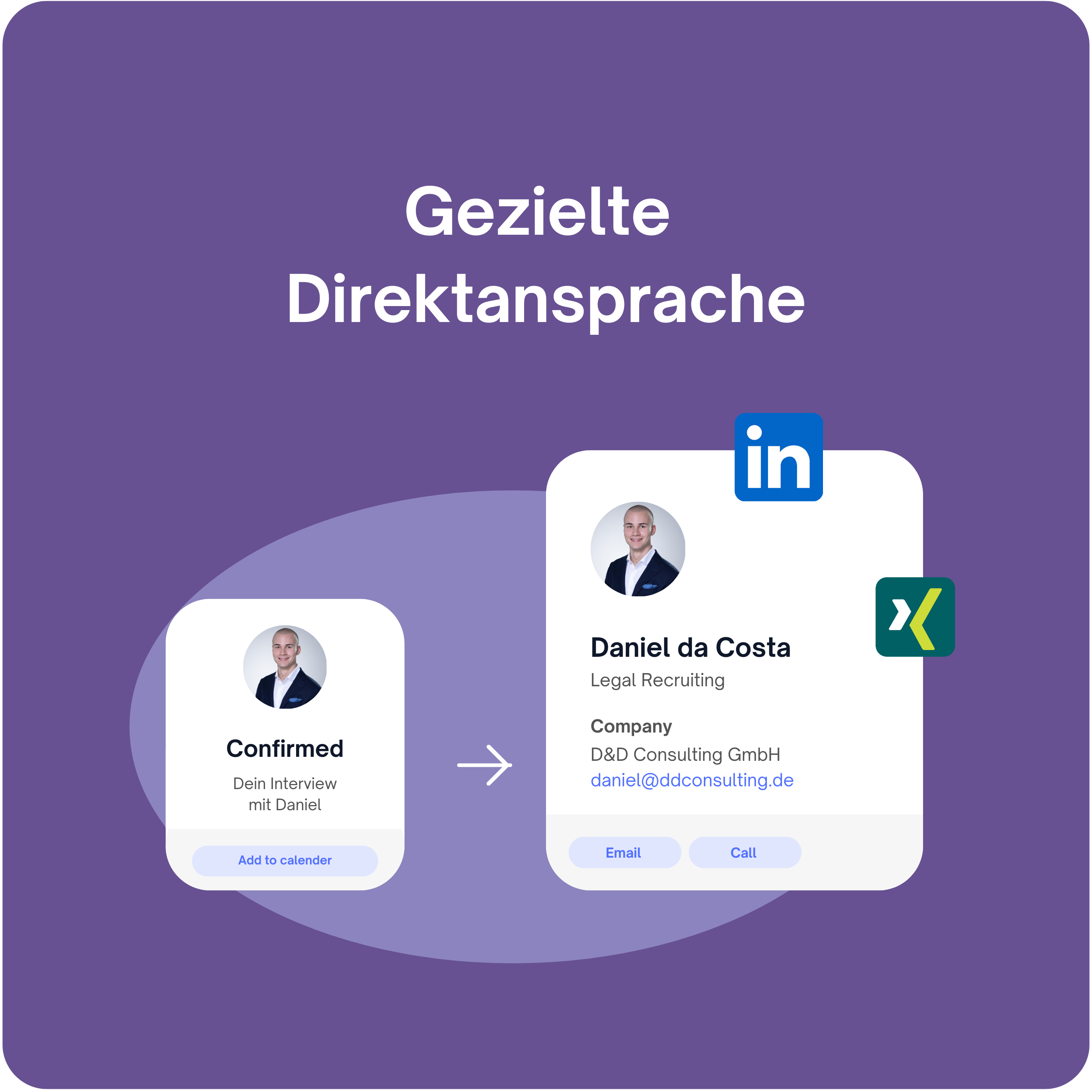 Talente direkt ansprechen